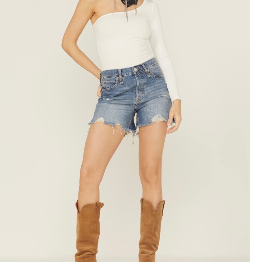 Nwt Free People Distressed Shorts